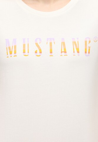 MUSTANG Shirt 'LOA' in Wit