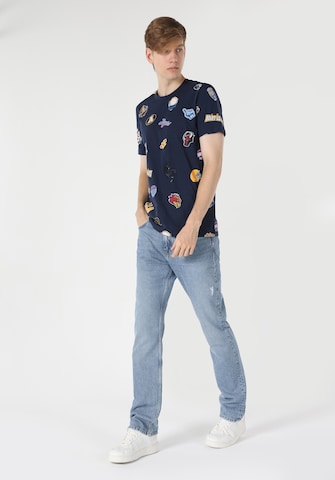 Colin's Shirt in Blauw