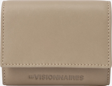 Les Visionnaires Portemonnee 'MELE' in Beige: voorkant