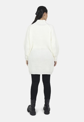 Elara Knit dress in White