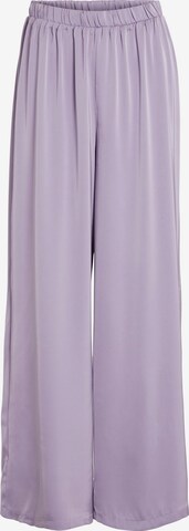 VILA Trousers 'CLAIR' in Purple: front