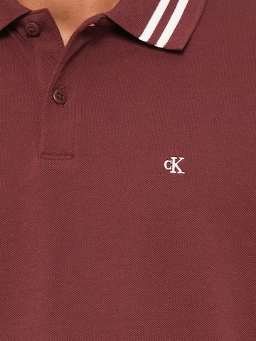 Calvin Klein Jeans Тениска в кафяво