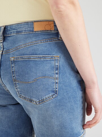 Coupe slim Jean 'Abby' QS en bleu