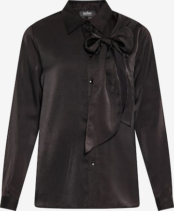 usha BLACK LABEL Блузка в Черный: спереди