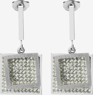 Akzent Earrings 'Almendra, langlebig' in Silver: front
