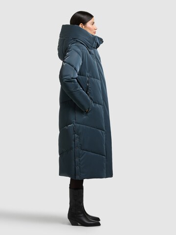 khujo Zimní kabát 'Pulset Shiny' – zelená