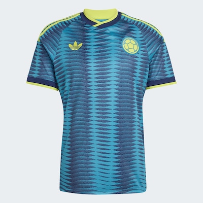 ADIDAS PERFORMANCE Jersey 'Colombia 26 Away' in Navy / Azure / Neon yellow, Item view
