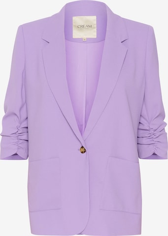 Blazer 'Cocamia' Cream en violet : devant