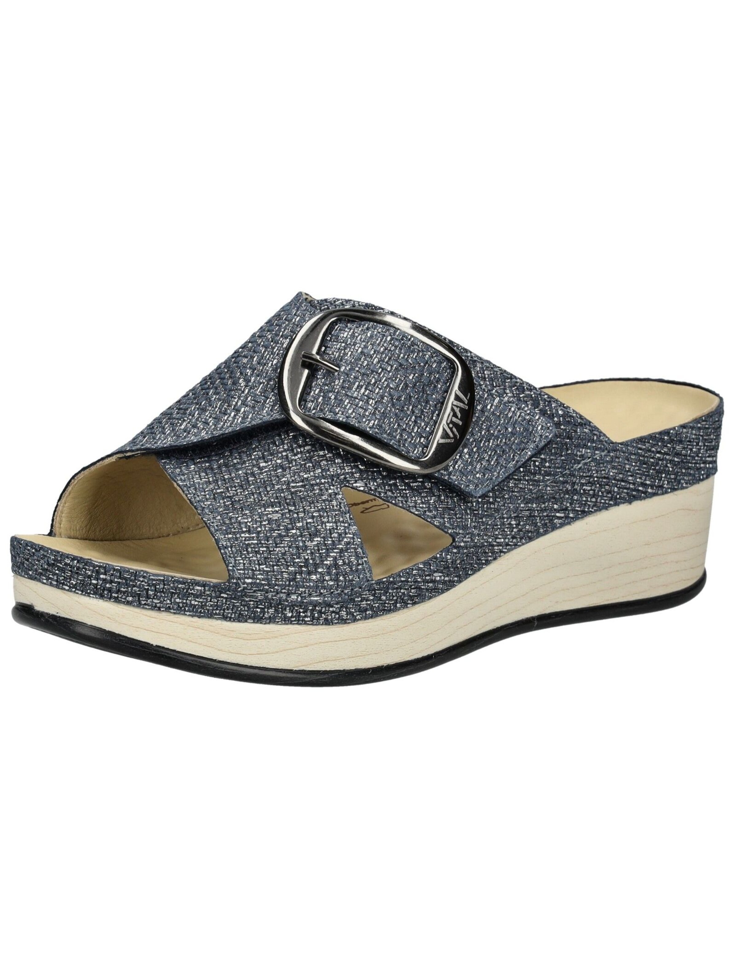 vital Mules in Blue: front