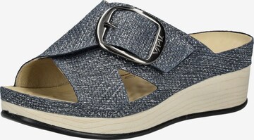 Mule vital en bleu : devant