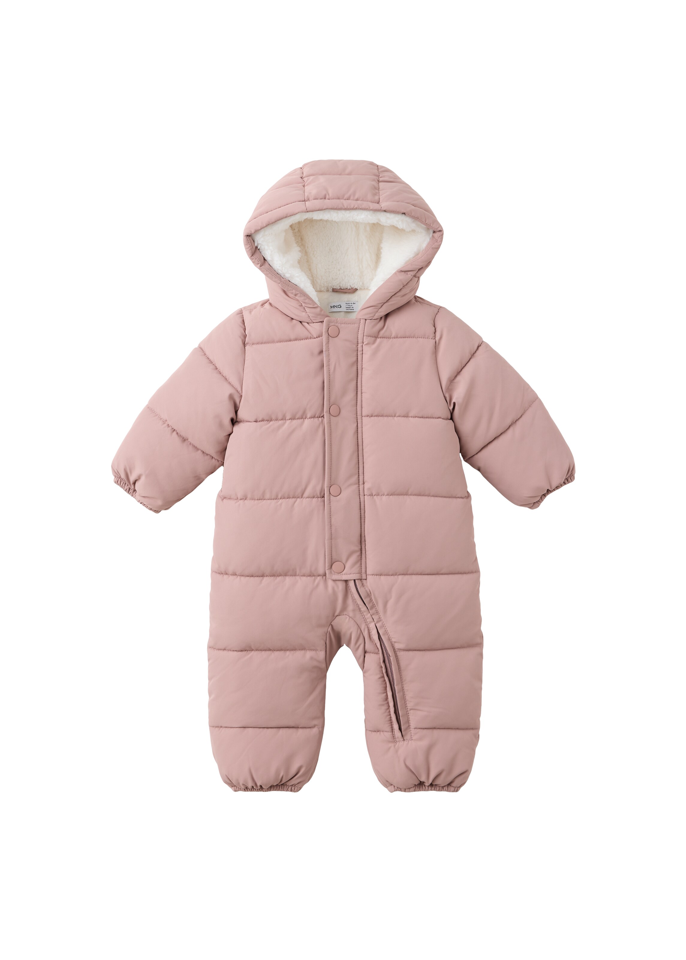 MANGO KIDS Overall in Pink: Vorderseite