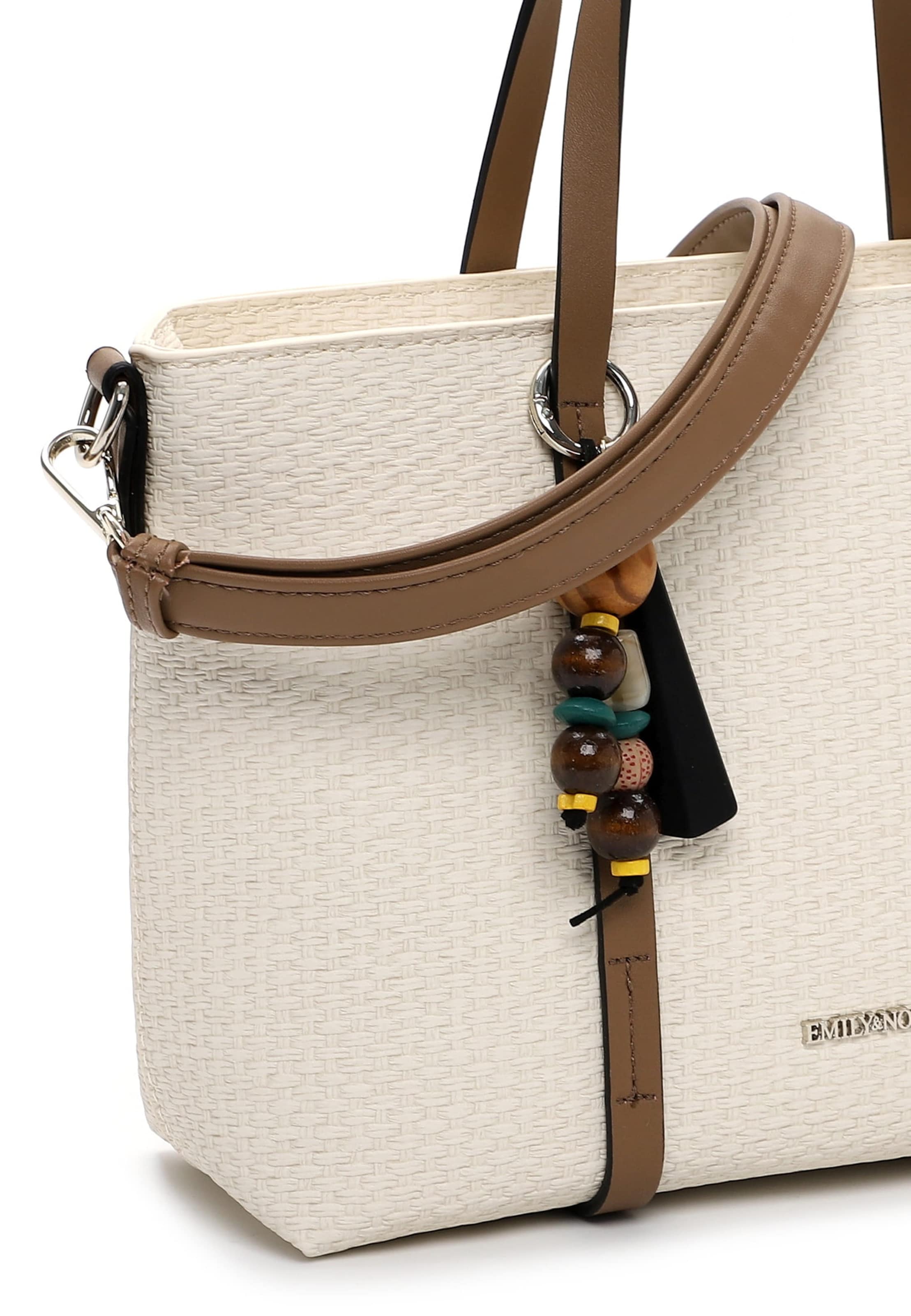 Cabas 'Johanna ' Emily & Noah en beige