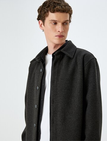 Koton Regular Fit Hemd in Grau