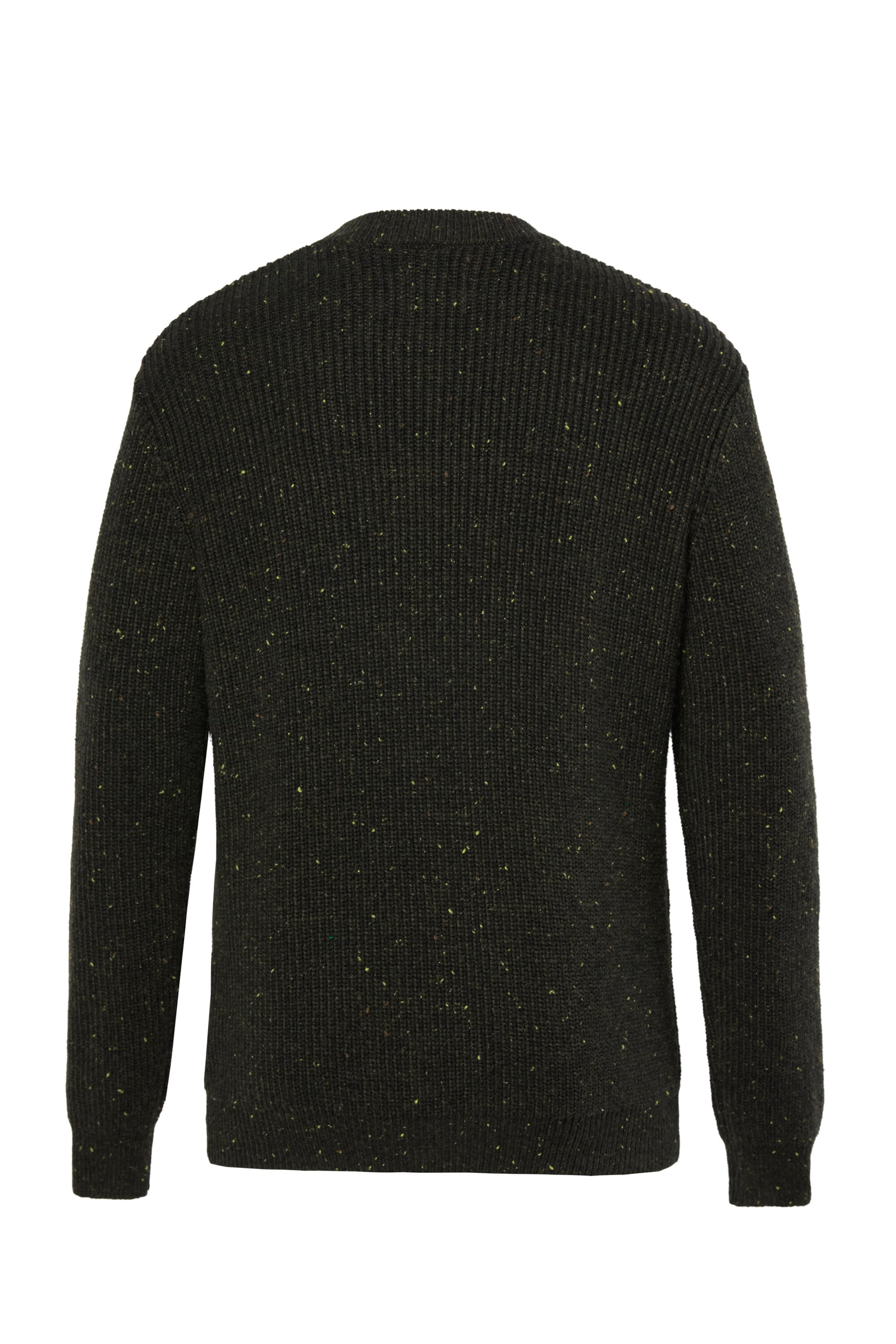Men Plus Pullover in Grün