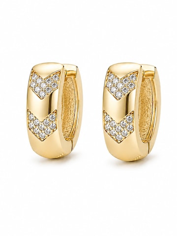 CHIVAL Earrings 'Lumina' in Gold: front