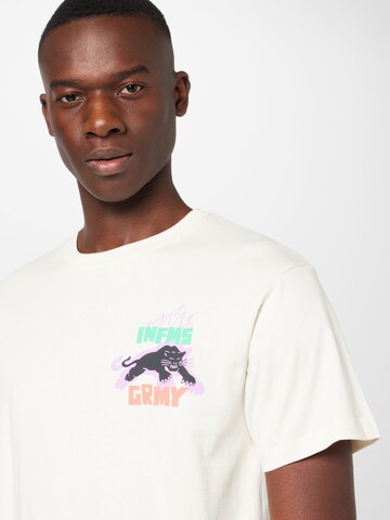 T-Shirt 'THE BRAVE JUNCTION' Grimey en blanc