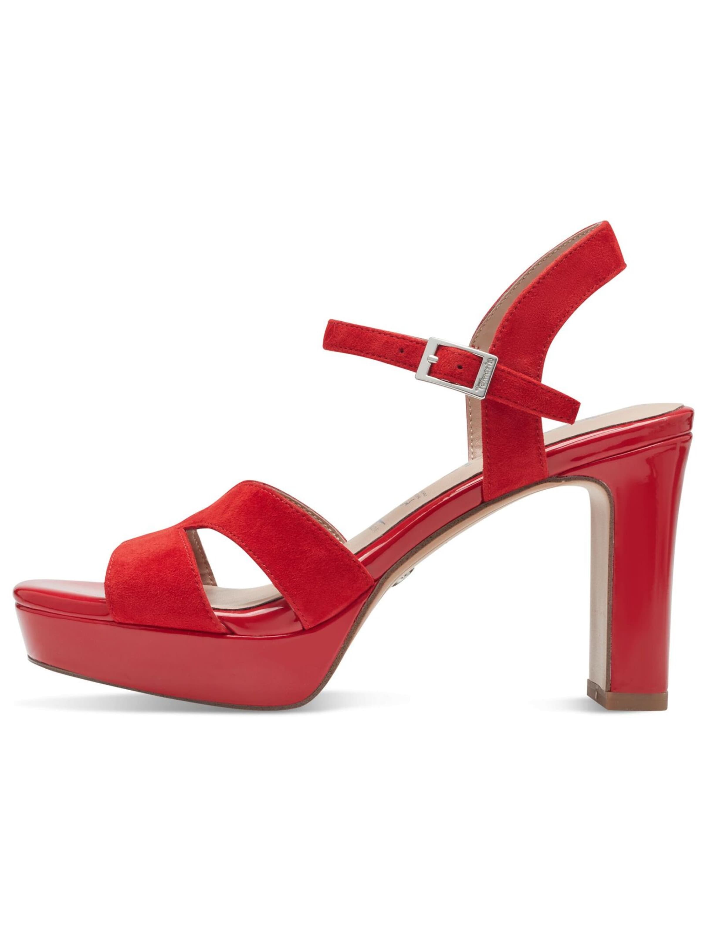 Tamaris Sandale in Rot