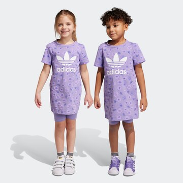 ADIDAS ORIGINALS Set 'Floral' in Lila: voorkant