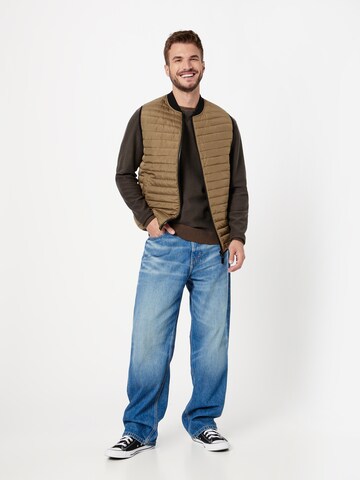 INDICODE JEANS Sweater 'Seashell' in Brown