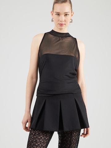 ABOUT YOU Top 'Charlotte' in Black: front