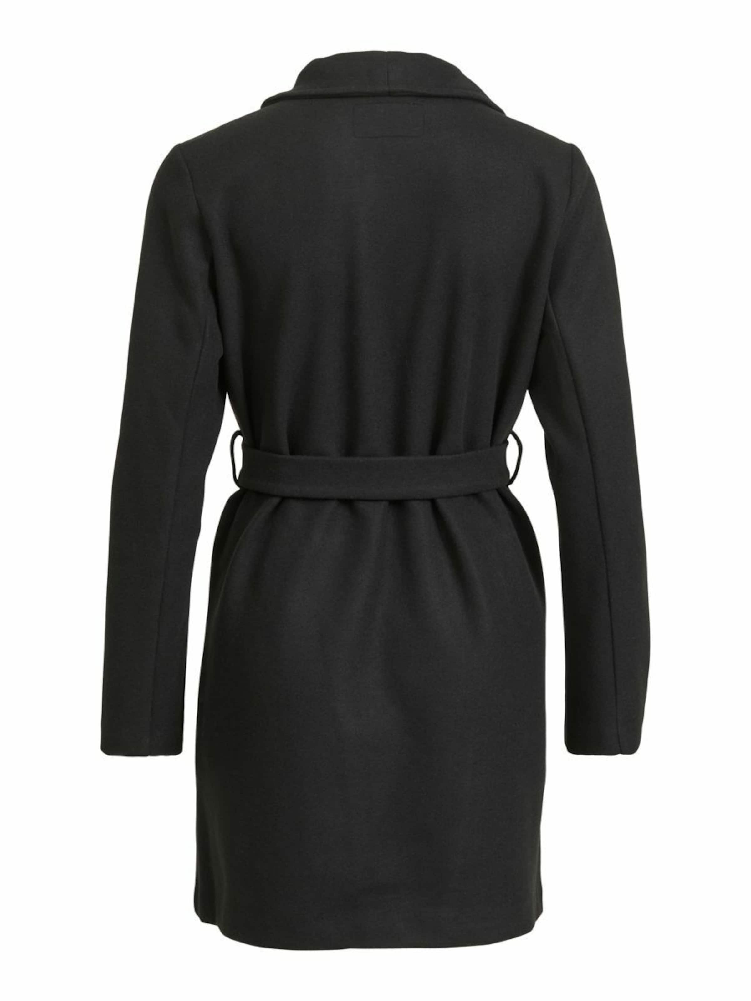Manteau mi-saison 'VICooley' VILA en noir