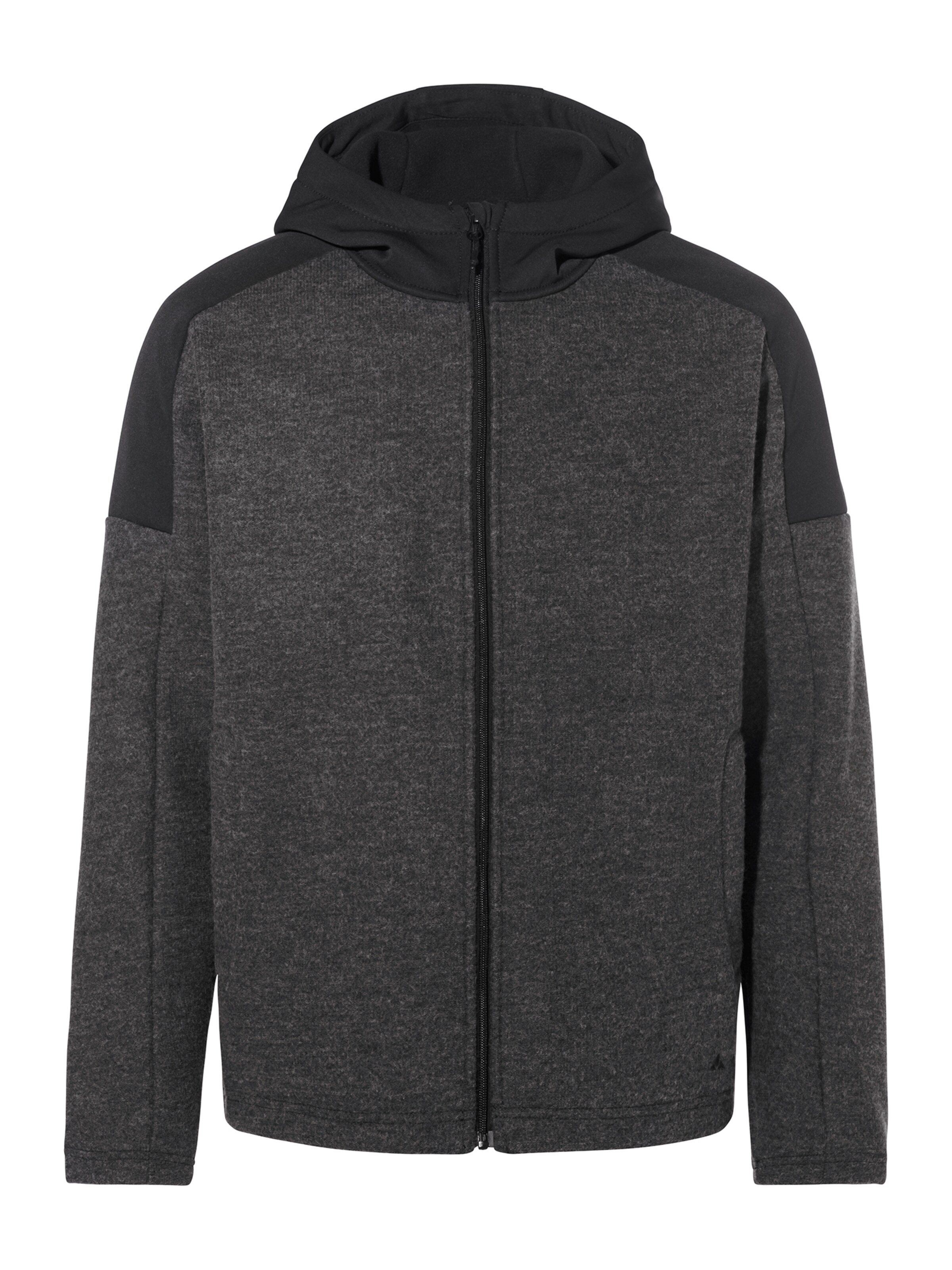 VAUDE Sweatjacke 'Tinshan II' in Grau: Vorderseite