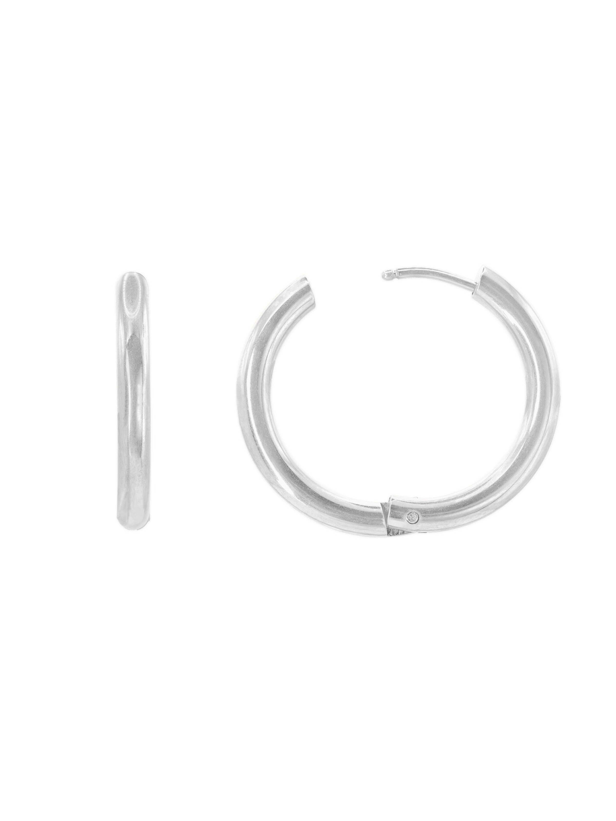 Boucles d'oreilles 'David' Heideman en argent