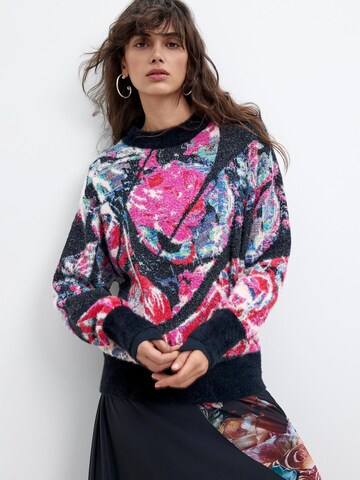 Desigual Pulóver 'M. C. Lacroix' - fekete: elől