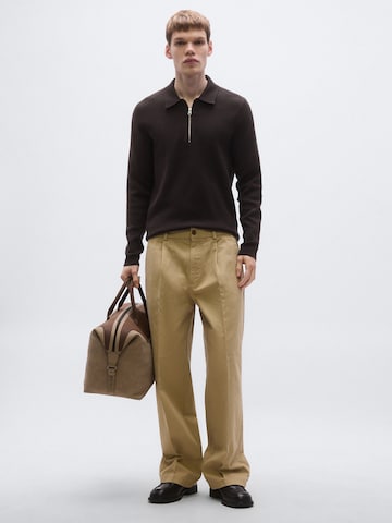 Loosefit Pantalon à pince '90S' Calvin Klein Jeans en marron