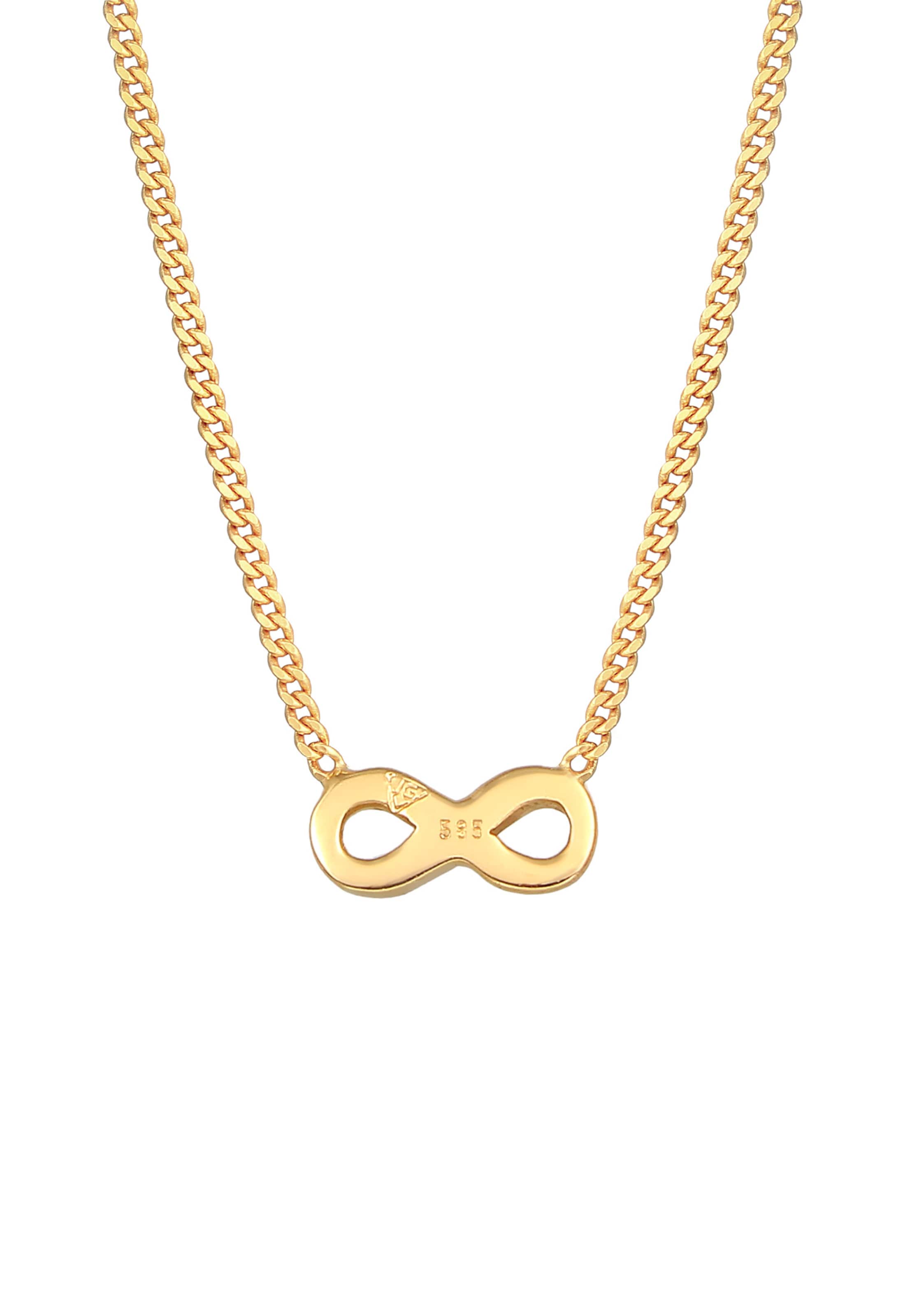ELLI PREMIUM Kette 'Infinity' in Gold