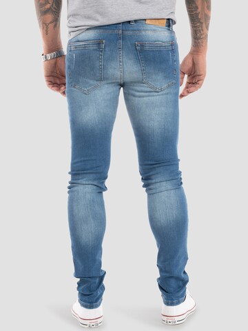 Rock Creek Slimfit Jeans in Blau