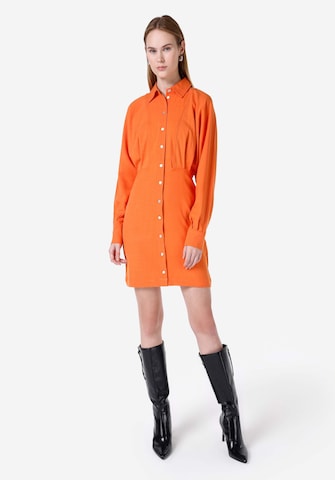 Colin's Blousejurk in Oranje: voorkant