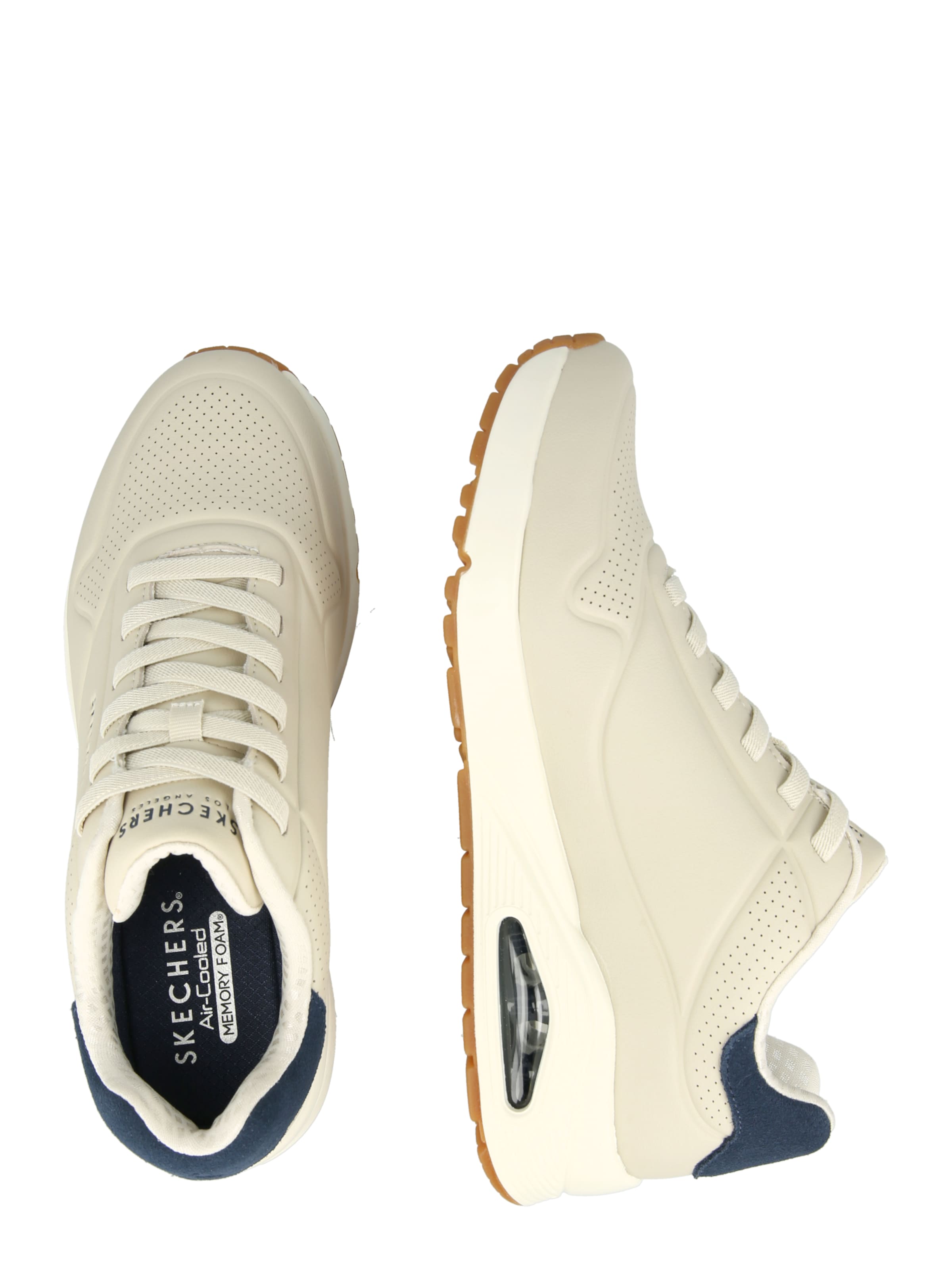 SKECHERS Sneakers laag 'UNO - TAILORED AIR' in Wit