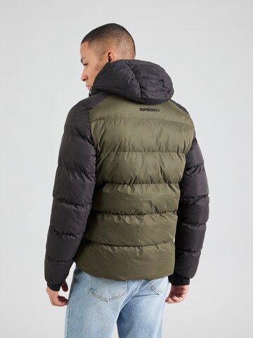 Superdry Winterjas in Groen