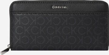 Calvin Klein Portemonnaie in Schwarz: predná strana