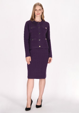 Cardigan DreiMaster Klassik en violet