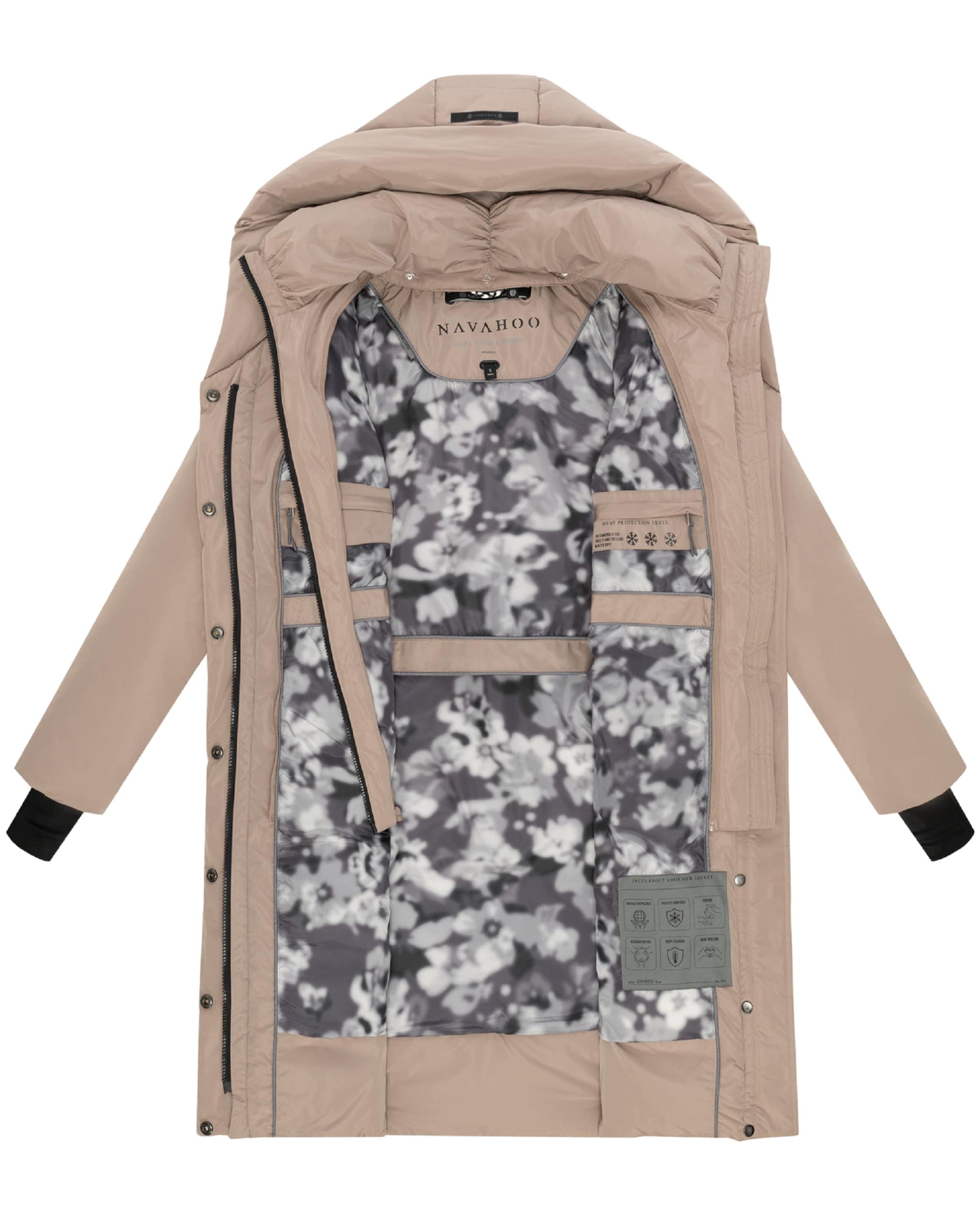 NAVAHOO Télikabátok 'Laubzauber 14' - barna