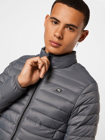 BLEND Winter Jacket 'Romsey' in Grey