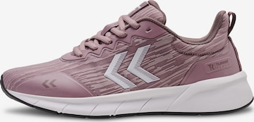 Chaussure de sport Hummel en rose : devant