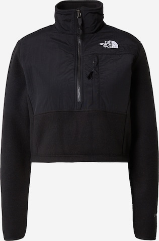 THE NORTH FACE Sweatshirt 'DENALI' in Zwart: voorkant