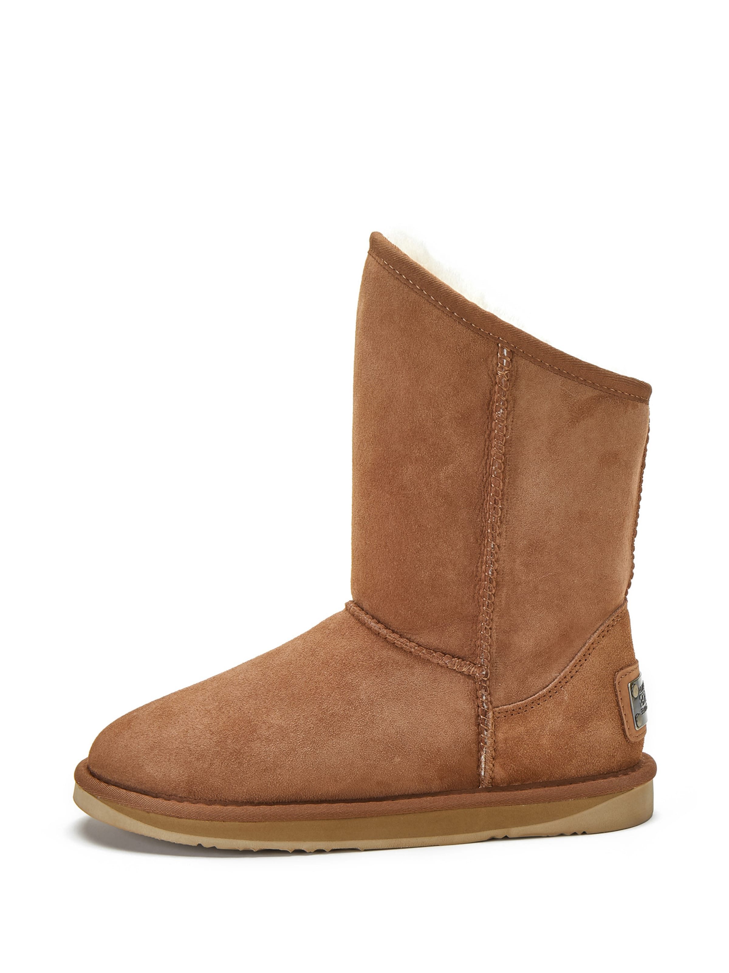 Australia Luxe Collective Ботильоны ' COSY SHORT ' в Коричневый: спереди