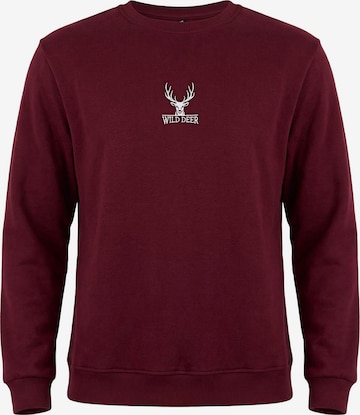Trendyol - Sweatshirt em vermelho: frente