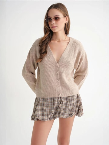 MixRay Gebreid vest in Beige