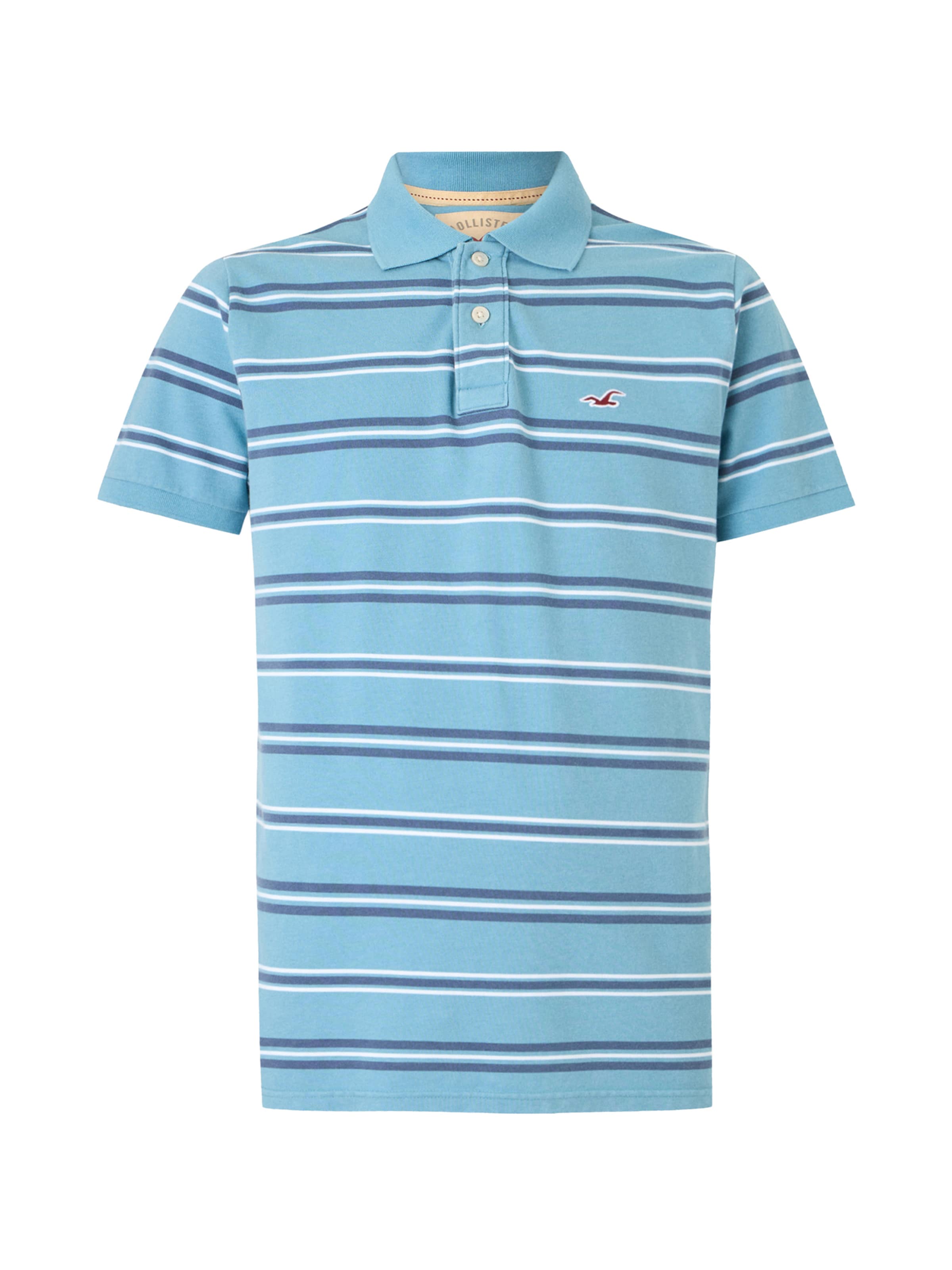 HOLLISTER Μπλουζάκι σε μπλε: μπροστά