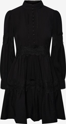 Y.A.S Košilové šaty 'Caluma' – černá: přední strana