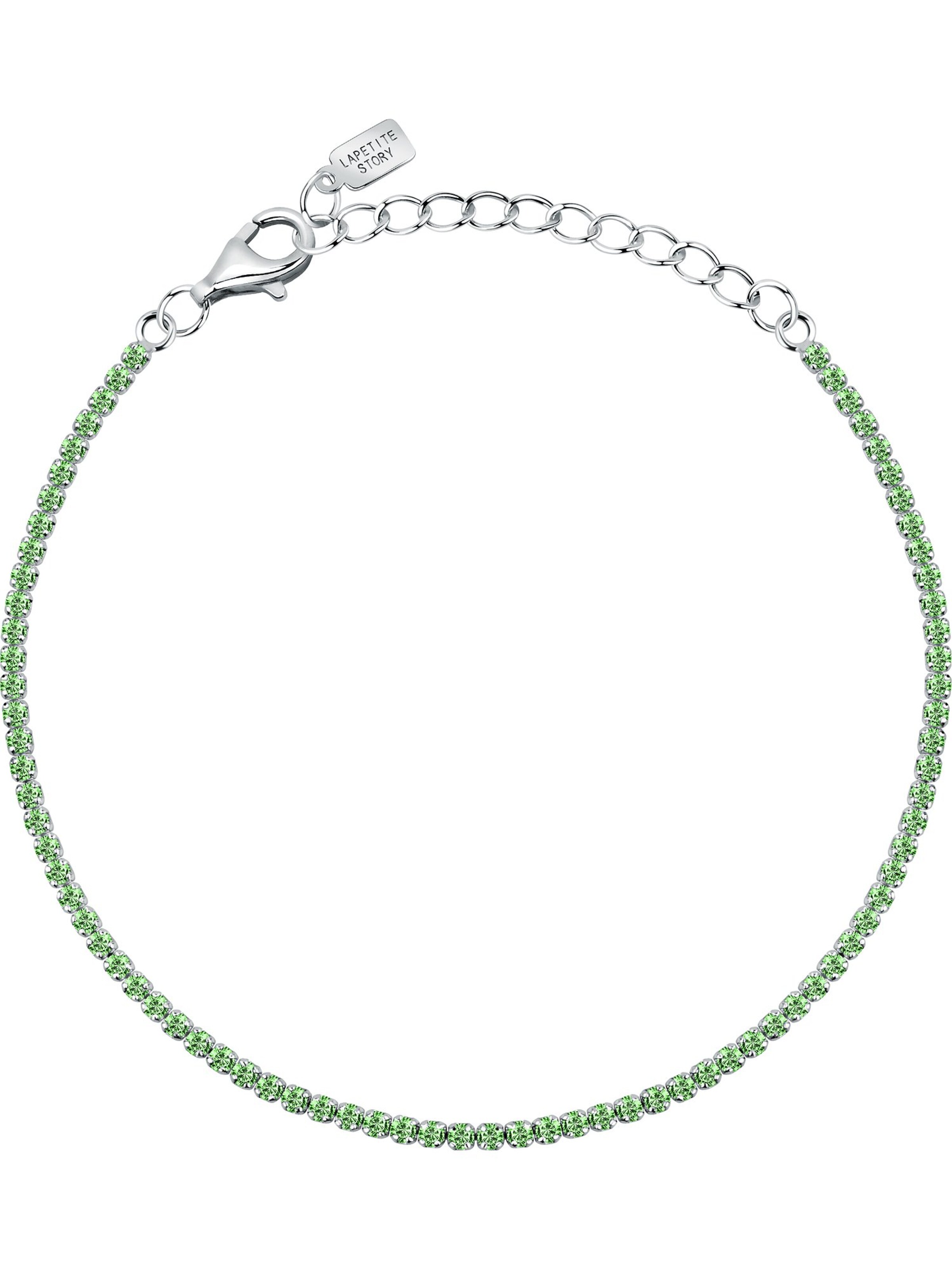 La Petite Story Armband in Grün: Vorderseite