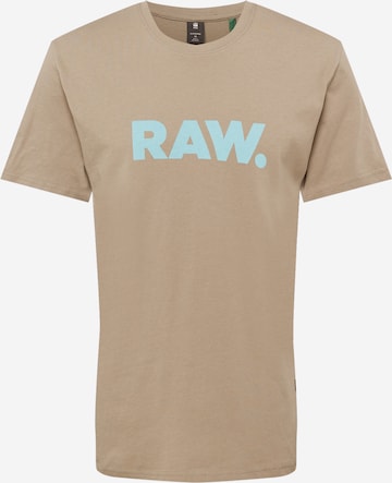 G-Star RAW Shirt 'Holorn' in Beige: voorkant