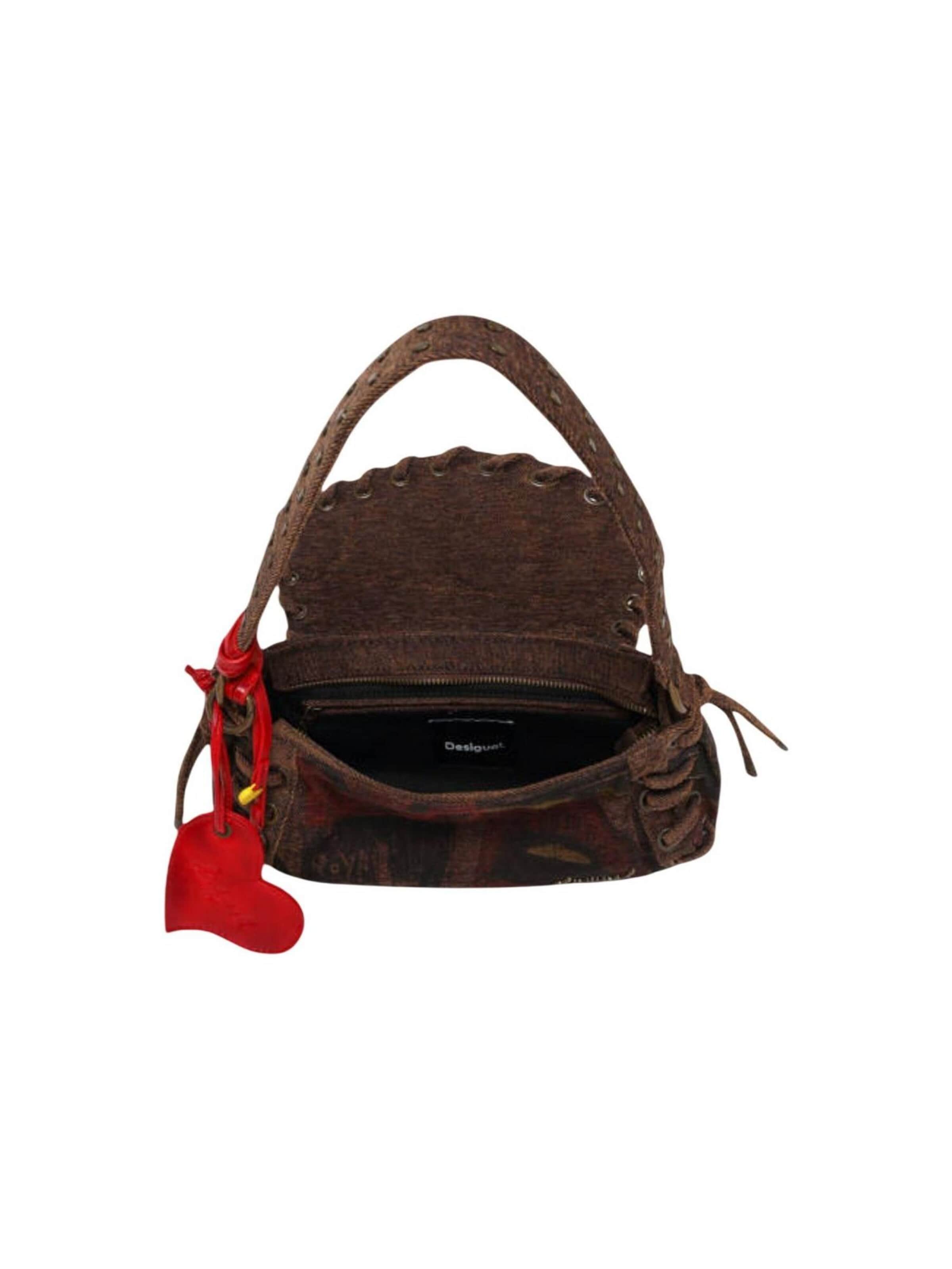 Desigual - Bolso de hombro en rojo