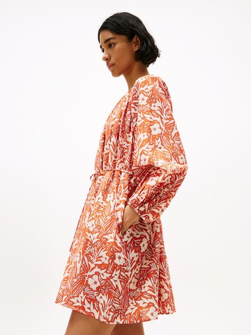 TOMMY HILFIGER Oversized jurk in Oranje