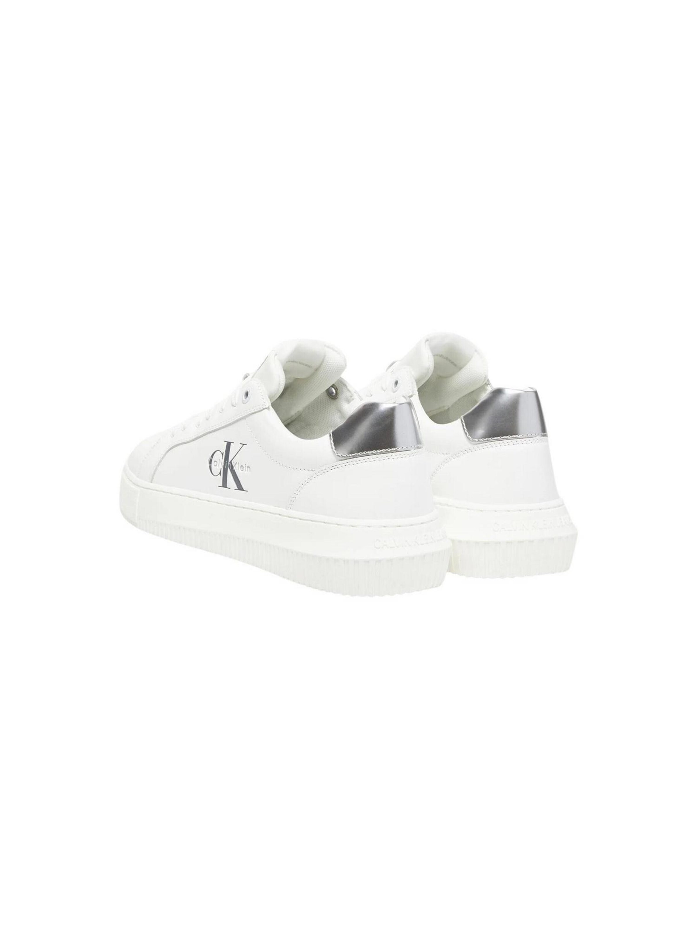 Calvin Klein Jeans Låg sneaker 'YW0YW01876' i vit